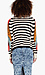 Parrot Sleeve Striped Cardigan Thumb 2