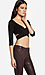 Open Back Crisscross Crop Top Thumb 3