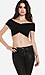 Crisscross Wrap Crop Top Thumb 1