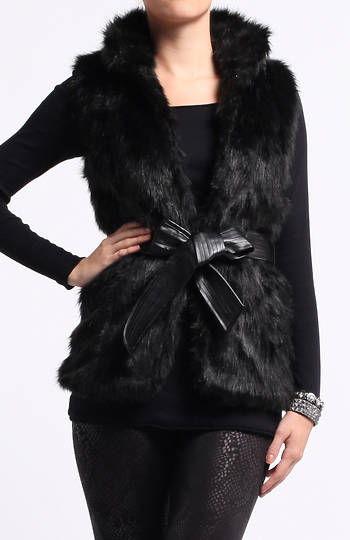 Fur vest Slide 1