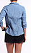 Crinkled Denim Shirt Thumb 3