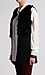Faux Fur Mix Knitted Gilet Thumb 2