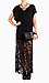 Sheer Lace Maxi Skirt Thumb 5