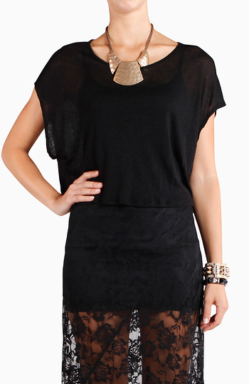 Cropped Boxy Tee Slide 1