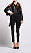Cut Out Shoulder Chiffon Blouse Thumb 5