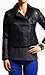 Black Leather Biker Jacket Thumb 1