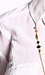 Sheer Button Up Tunic Blouse Thumb 4