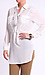 Sheer Button Up Tunic Blouse Thumb 2