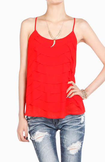 Tiered Ruffle Top Slide 1