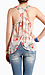 Floral Drape Back Top Thumb 3