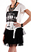 Triple Chain Link Leather Cuff Thumb 4