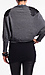 Leather Shoulder Scale Batwing Cardigan Thumb 3