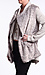 Grey Faux Fur Gilet Thumb 2