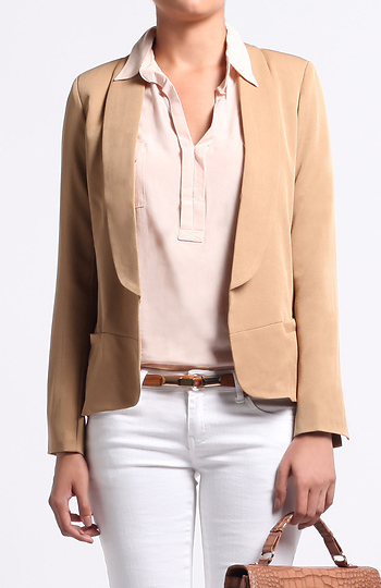 Shawl Stretch Blazer Slide 1
