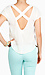 Flutter Sleeve Cross Back top Thumb 3