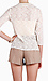 Lace Button Down Blouse Thumb 3