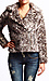 Leopard Faux Fur Coat Thumb 1