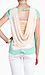 Mint Drape Back Top Thumb 3