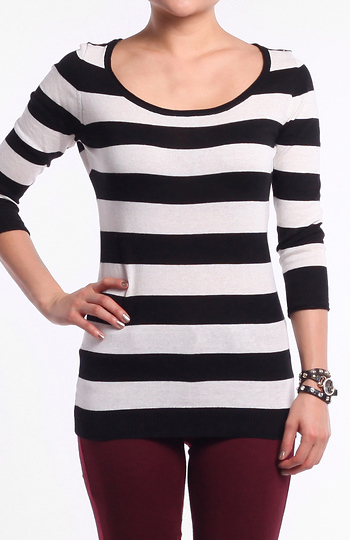 Striped Top Slide 1