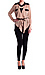 Color Block Top with Contrast Belt Thumb 5