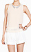 Sleeveless Bejeweled collar top Thumb 1