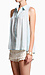 Sleeveless Button Down Top Thumb 2