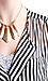 Pinstripe Sheer Blouse Thumb 4