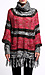 Grey & Pink Poncho Thumb 1