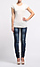 Cap Sleeve Scoop Tee Thumb 5