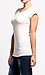 Cap Sleeve Scoop Tee Thumb 2