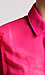 Sheer Batwing Collar Blouse Thumb 4