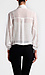 Sheer Batwing Collar Blouse Thumb 3