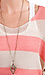 Diamond Shape Dimensional Pendant Necklace Thumb 4