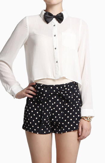 Foil Textured Blouse Slide 1