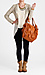 Collarless Leather Jacket Thumb 5