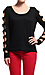 Cut-Out Sleeve Top Thumb 1