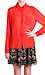 Sheer Collar Shirt Thumb 1