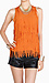 Sleeveless Fringe Top Thumb 1