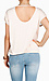 Sequin and Lace Striped Tee Thumb 3