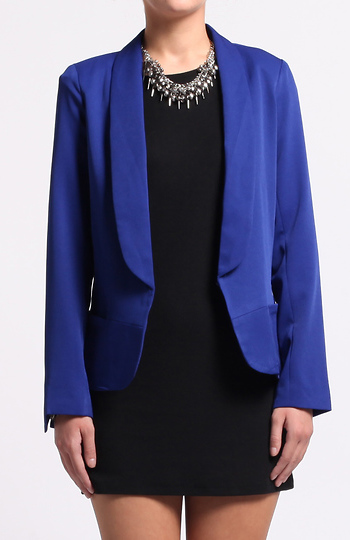 Shawl Stretch Blazer Slide 1