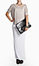 White Vortex Maxi Skirt Thumb 5