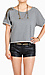 Studded Cropped Sweatshirt Thumb 1