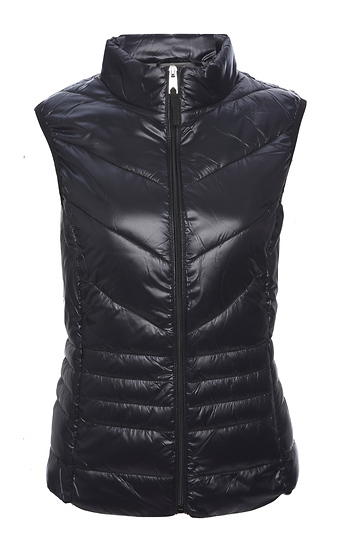 Quilted Short Vest Slide 1