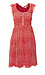 Collective Concepts Flutter Sleeve Printed Dress Thumb 1