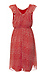 Collective Concepts Flutter Sleeve Printed Dress Thumb 2