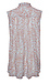 Elizabeth Crosby Animal Print Tie Neck Top Thumb 2