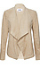 BB Dakota Faux Suede Drape Front Jacket Thumb 1