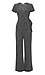 Gilli Printed Surplice Jumpsuit Thumb 1