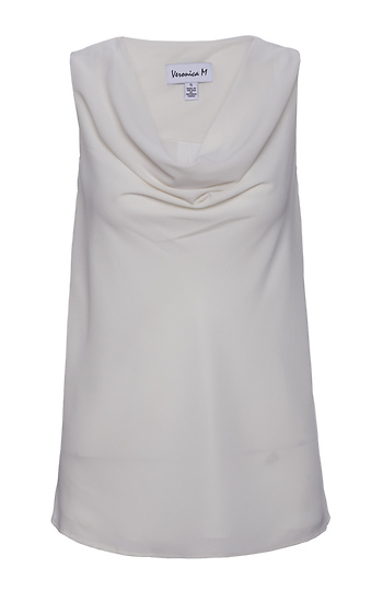 Veronica M Cowl Neck Top Slide 1
