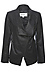 BB Dakota Drape Front Leather Jacket Thumb 1